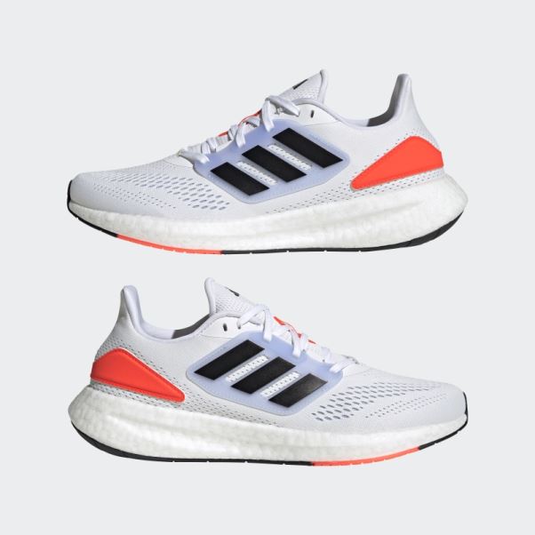 Bleu Aube Adidas Pureboost 22 Chaussures Chaud