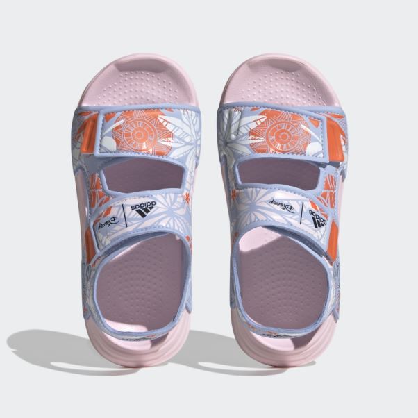 Bleu Aube Adidas X Disney Altaswim Moana Sandales De Bain Mode