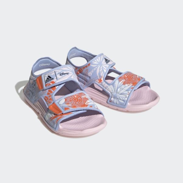 Bleu Aube Adidas X Disney Altaswim Moana Sandales De Bain Mode
