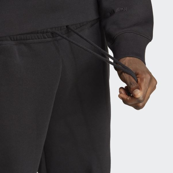 Pantalon Graphique Adidas All Szn Polaire Noir