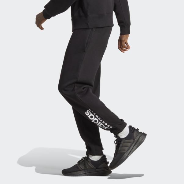 Pantalon De Jogging Graphique En Polaire All Szn Noir Adidas