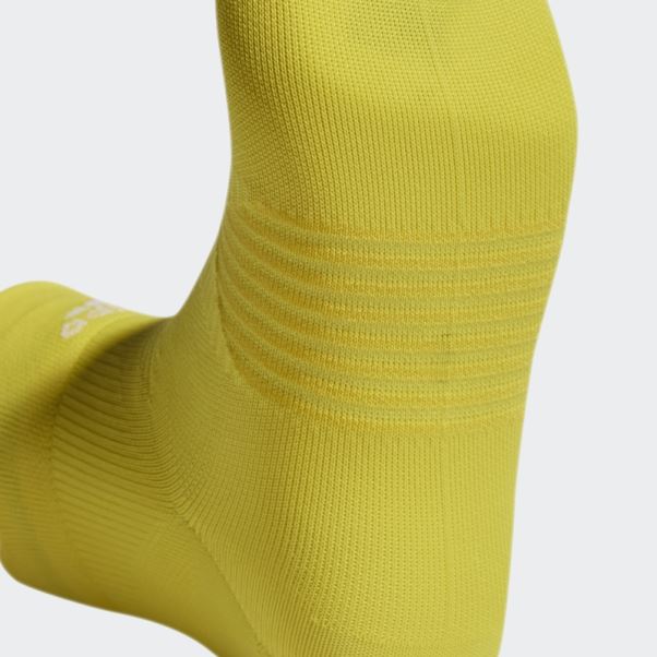 Chaussettes De Running Performance Cheville Jaune Adidas