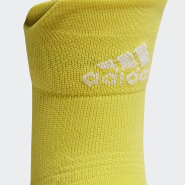 Chaussettes De Running Performance Cheville Jaune Adidas