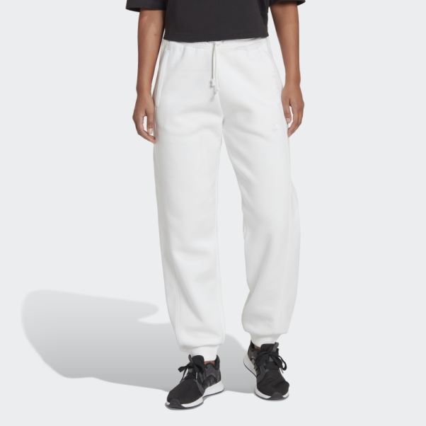 Pantalon Adidas All Szn Polaire Blanc