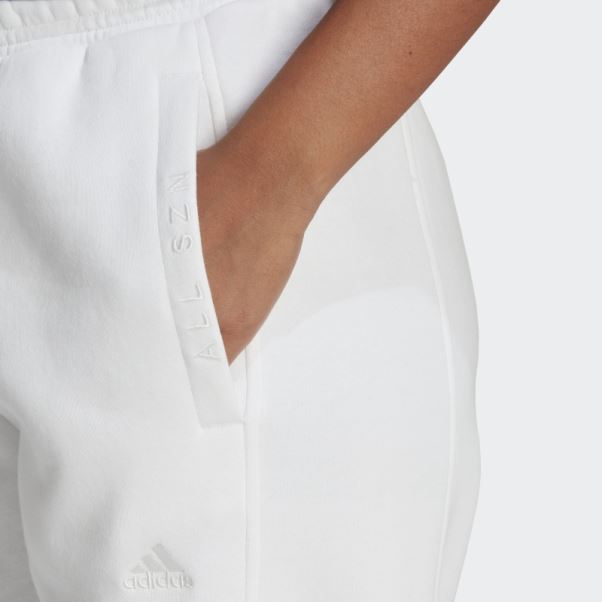 Pantalon Adidas All Szn Polaire Blanc