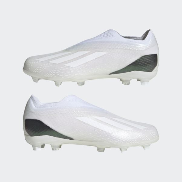 Adidas X Speedportal+ Fg J Blanc