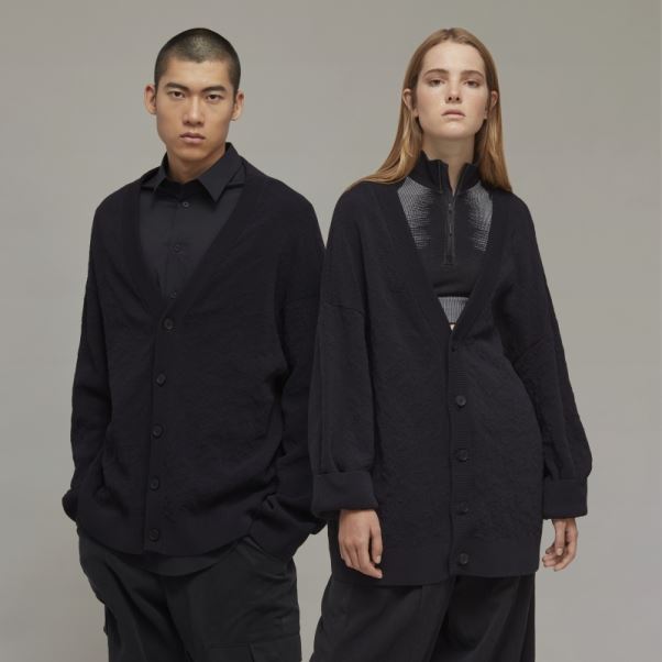 Adidas Y-3 Cardigan En Maille