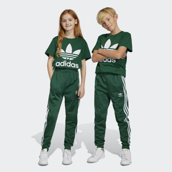 Pantalon De Survêtement Adidas Adicolor Sst Vert Foncé