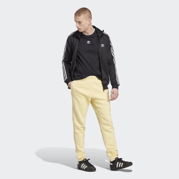 Pantalon Adidas Trèfle Essentials Jaune