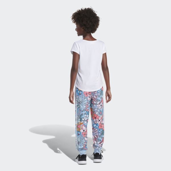 Pantalon De Jogging En Tricot Imprimé Ciel Adidas