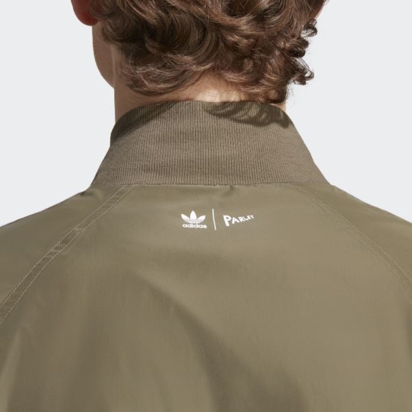 Veste De Survêtement Adicolor Parley Olive Adidas