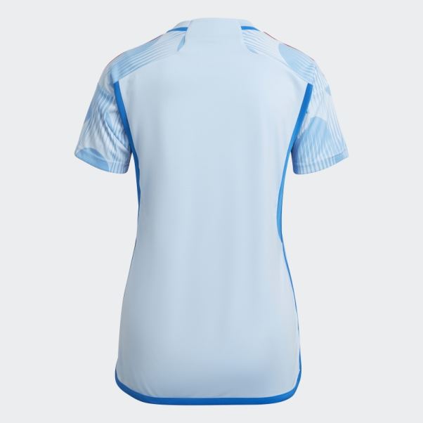 Adidas Maillot Bleu Lueur Espagne 22 Extérieur