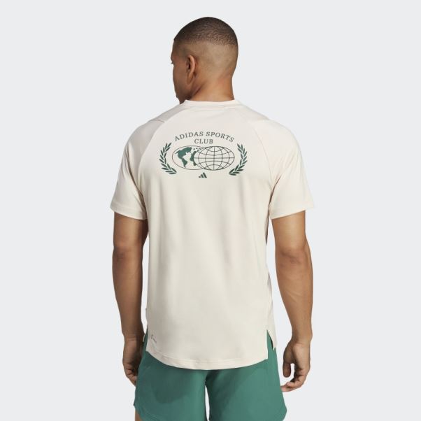 T-shirt Graphique Sports Club Lin Adidas Stylé