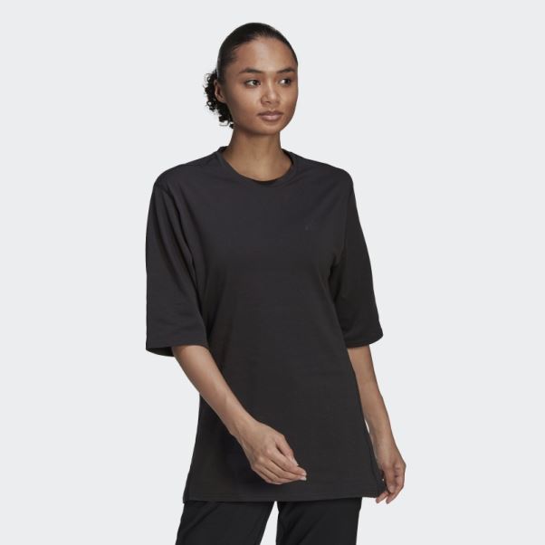 Adidas Run Icones Made With Nature T-shirt De Course Noir