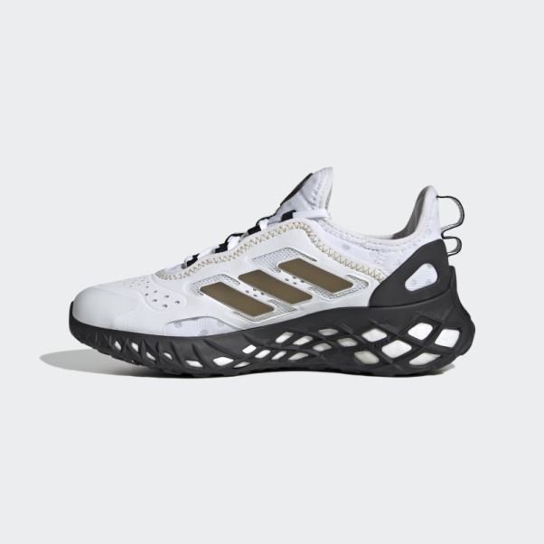 Adidas Web Boost Chaussures Or Métallique