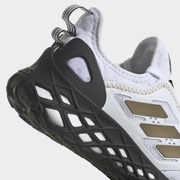 Adidas Web Boost Chaussures Or Métallique
