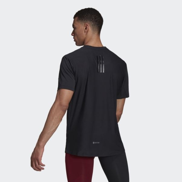 Noir Conçu Pour L'entraînement Heat.rdy Hiit Tee Adidas