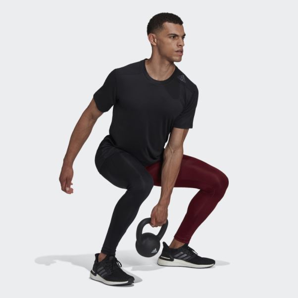 Noir Conçu Pour L'entraînement Heat.rdy Hiit Tee Adidas