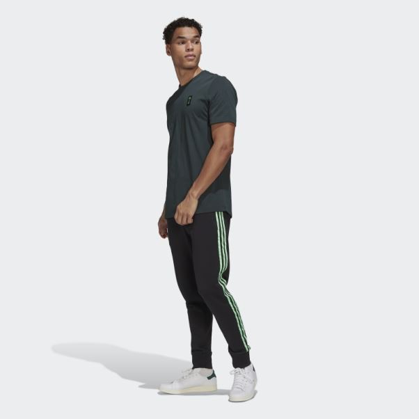 Maillot Real Madrid Tiro 21 Lifestyler En Coton Lourd Adidas Vert