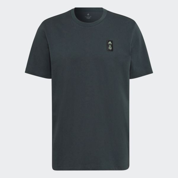 T-shirt En Coton épais Real Madrid Tiro 21 Lifestyler Adidas Vert