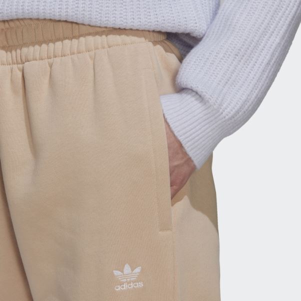 Pantalon De Jogging Polaire Adicolor Essentials Beige Adidas