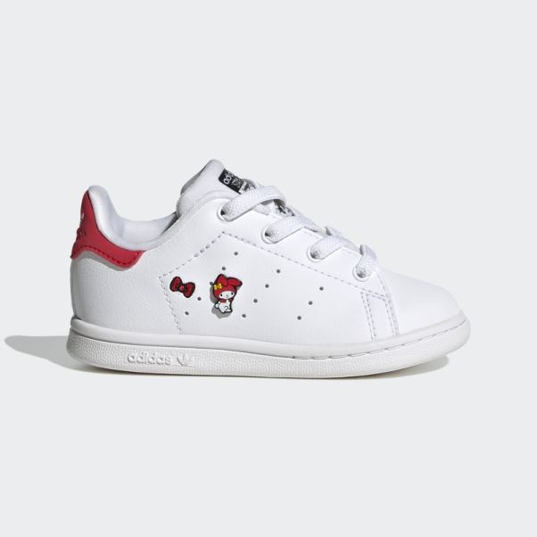 Chaussures Adidas Stan Smith Rouge