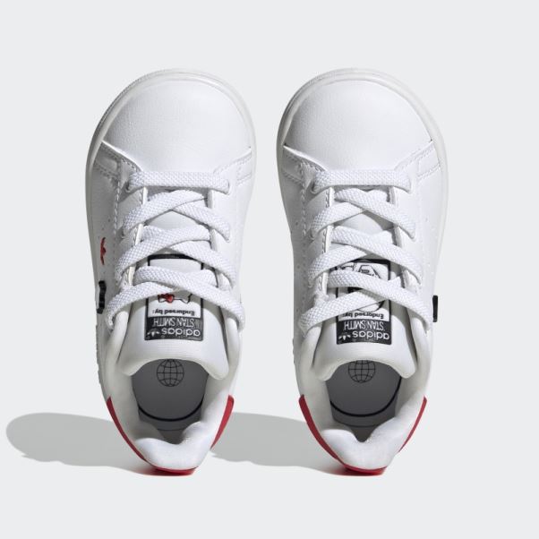 Chaussures Adidas Stan Smith Rouge