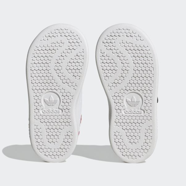 Chaussures Adidas Stan Smith Rouge