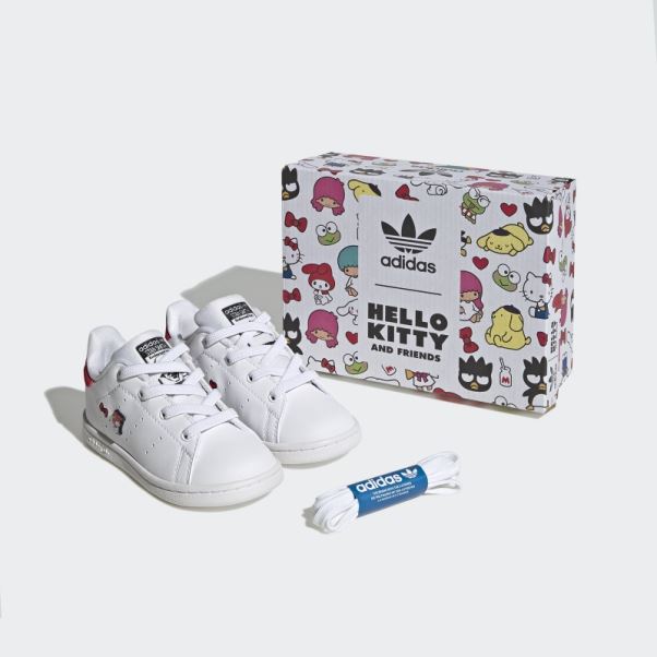 Chaussures Adidas Stan Smith Rouge