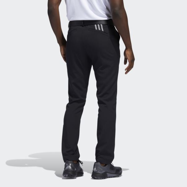 Pantalon De Golf Fuselé Adidas En Contenu Recyclé Noir