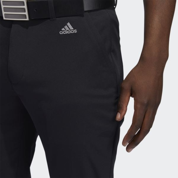 Pantalon De Golf Fuselé Adidas En Contenu Recyclé Noir