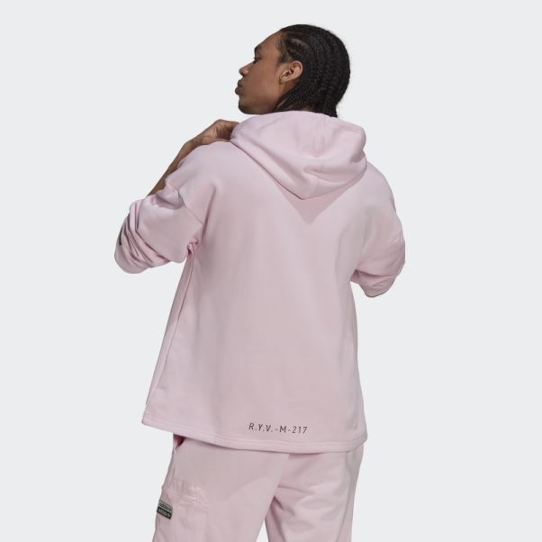 R.Y.V. Sweat à Capuche Graphique Adidas Rose