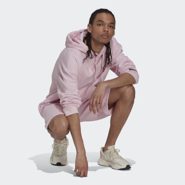 R.Y.V. Sweat à Capuche Graphique Adidas Rose