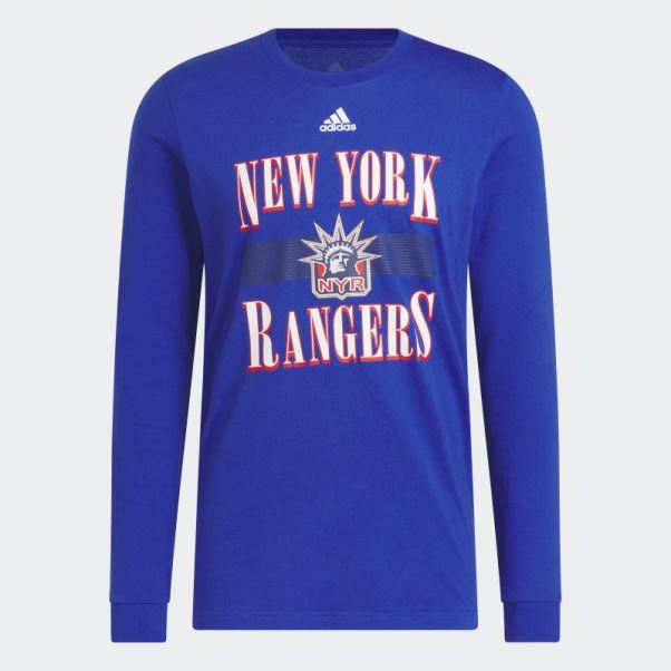 T-shirt Manches Longues Playmaker Rangers Bleu Royal Adidas
