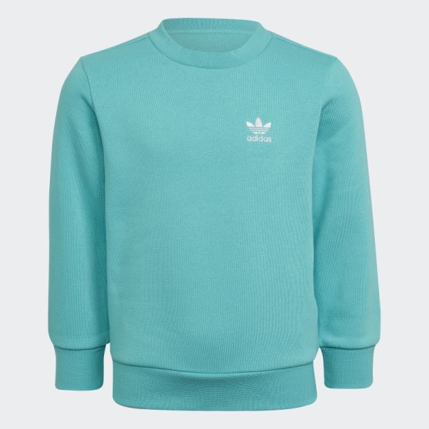 Ensemble Adidas Mint Rush Adicolor Crew