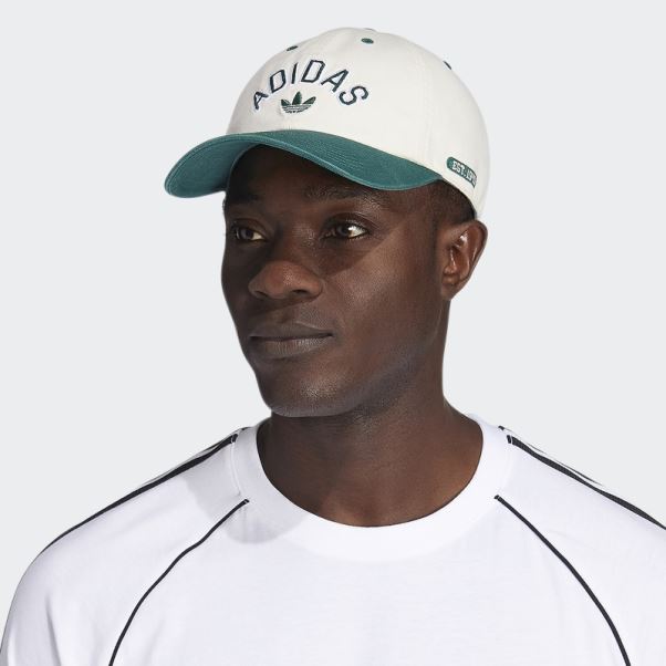 Nouvelle Casquette Décontractée Blanche Adidas