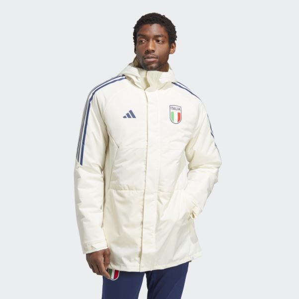 Italie Condivo 23 Stade Parka Adidas Blanc