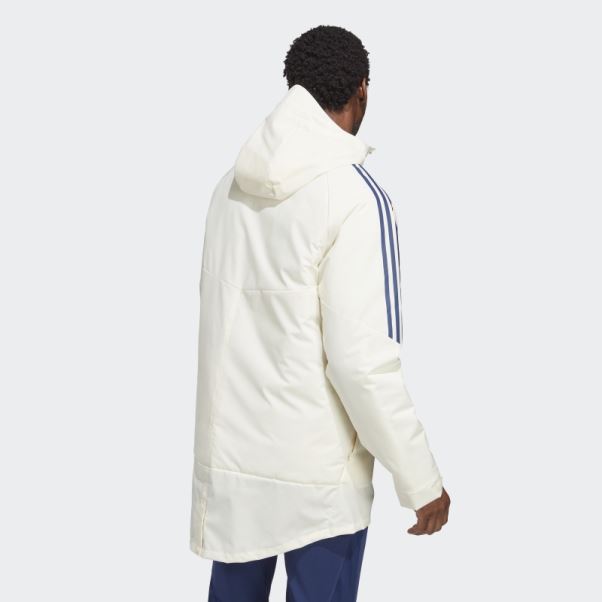 Italie Condivo 23 Stade Parka Adidas Blanc