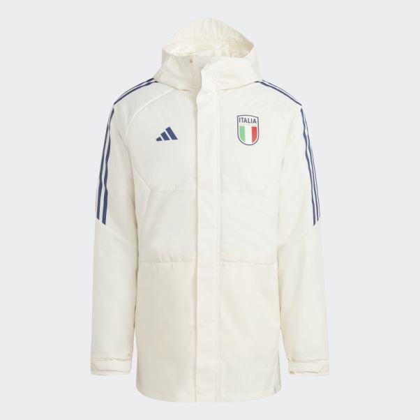 Italie Condivo 23 Stade Parka Adidas Blanc