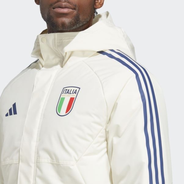 Italie Condivo 23 Stade Parka Adidas Blanc