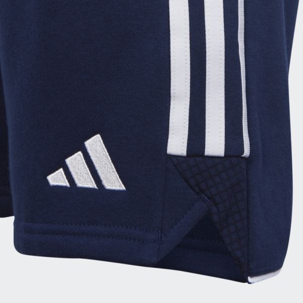 Tiro 23 League Sweat Short Adidas Bleu Marine