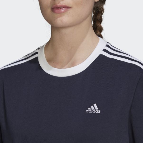 T-shirt Adidas Essentials 3 Bandes Encre