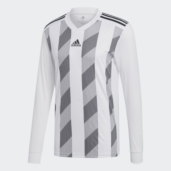 Maillot Adidas Rayé 19 Blanc