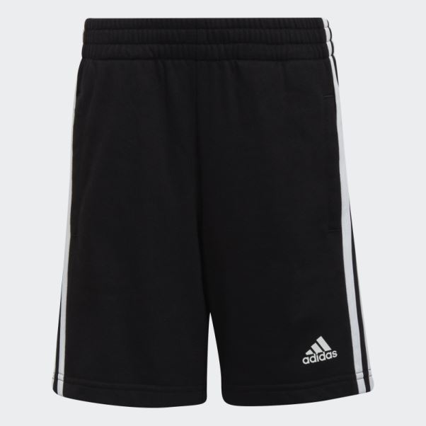Short Adidas Essentials 3 Bandes Blanc