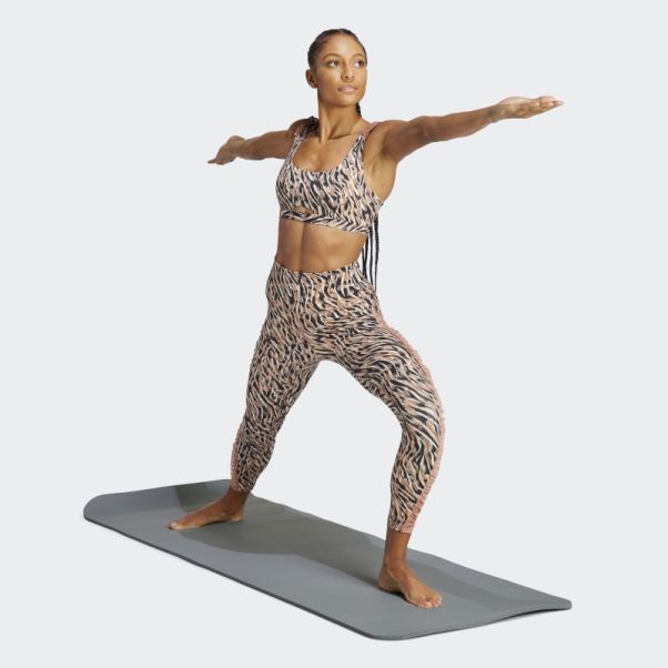 Soutien-gorge à Maintien Moyen Adidas Clay Coreflow Studio