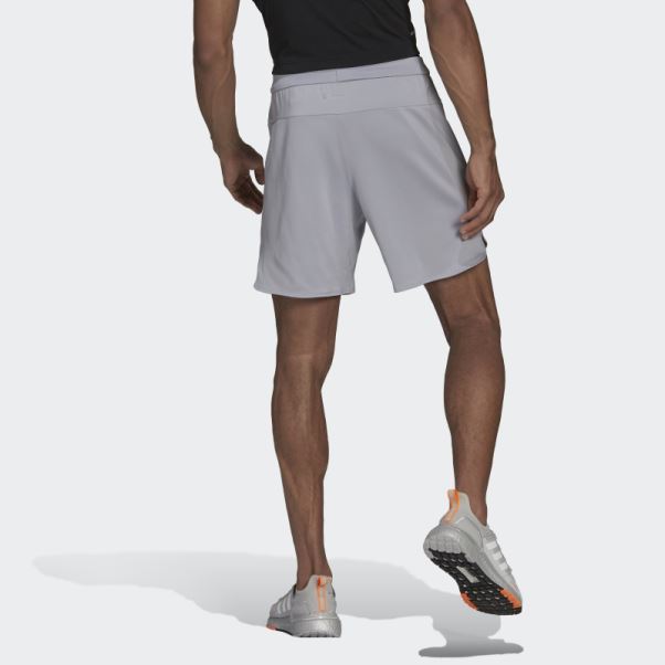 Conçu Pour Le Short D'entraînement Argent Adidas