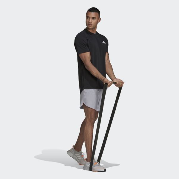 Conçu Pour Le Short D'entraînement Argent Adidas
