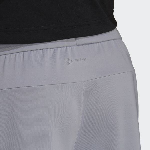 Conçu Pour Le Short D'entraînement Argent Adidas