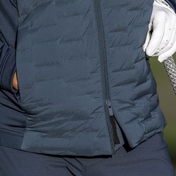 Frostguard Veste Matelassée Entièrement Zippée En Contenu Recyclé Adidas Bleu Marine