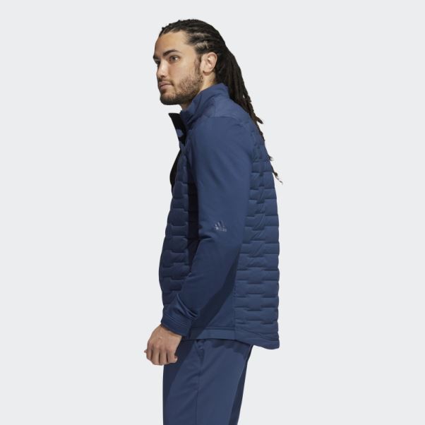 Frostguard Veste Matelassée Entièrement Zippée En Contenu Recyclé Adidas Bleu Marine
